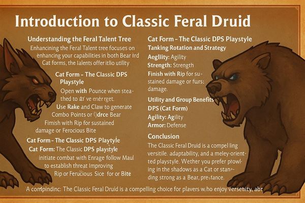 Introduction to classic feral druid